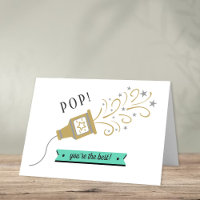 Pop, You're The Best! Whimsy Popper Father's Day