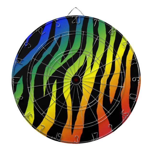 Pop Zebra Dartboard (Front)