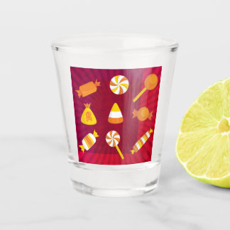 PopArt Halloween Candy Shot Glass