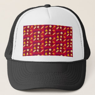 PopArt Halloween Candy Trucker Hat