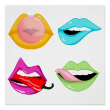 Pop'art Lips