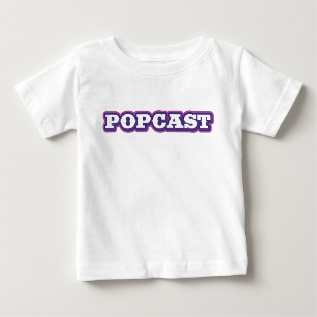 POPCAST baby t-shirt (Front)