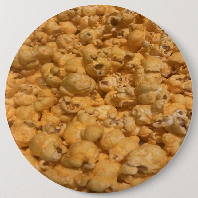 Popcorn 6 Cm Round Badge (Front)