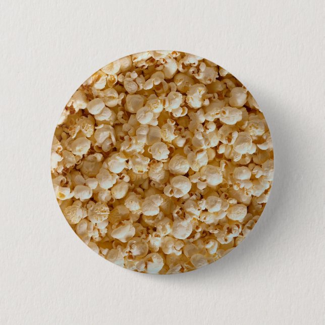 Popcorn 6 Cm Round Badge (Front)
