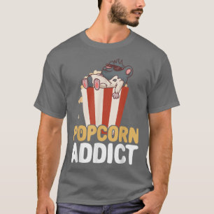 Popcorn Addict Furry Potato Guinea Pig  T-Shirt