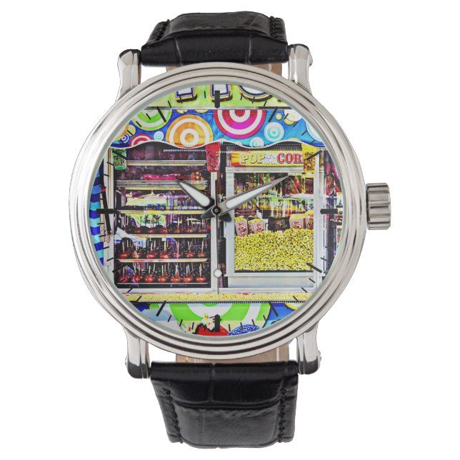 Popcorn and Candy Apples Watch (Front)