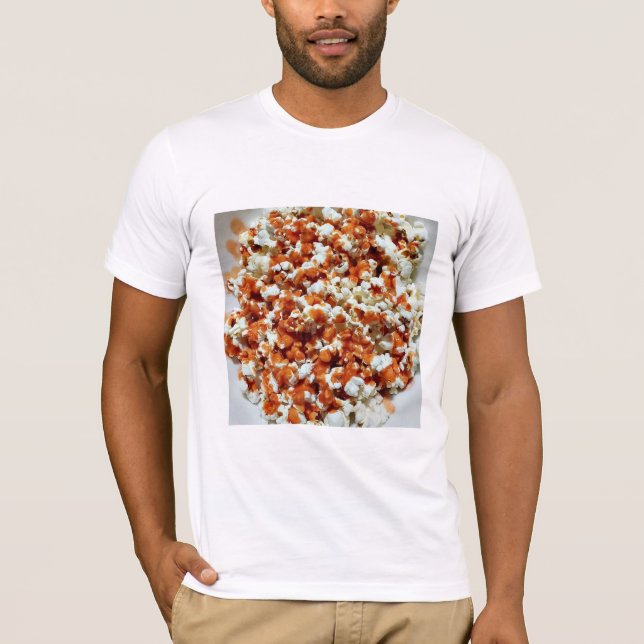 POPCORN AND HOTSAUCE T-Shirt (Front)