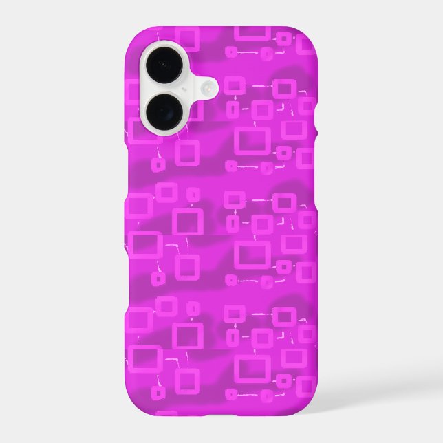 Popcorn Anime Candy Pink Circuit Cell Phone Case (Back)