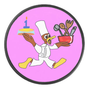 Popcorn Anime Chef Ducky Kazoo Pink Puck