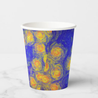Popcorn Art Paper Cups