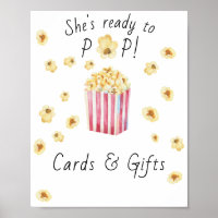 Popcorn baby shower - Cards and Gifts