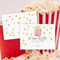 Popcorn baby shower diaper raffle