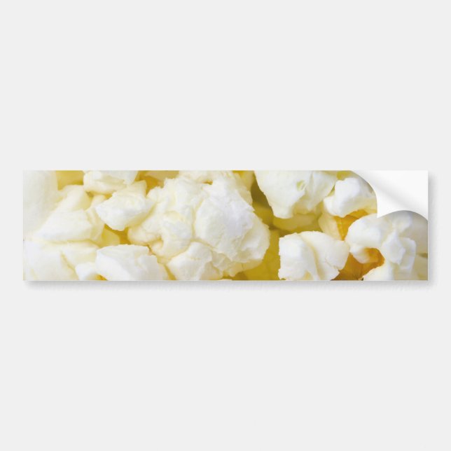 Popcorn Background Bumper Sticker (Front)