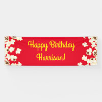 Popcorn Birthday Party Movie Theatre