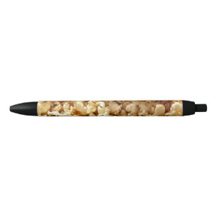 popcorn black ink pen