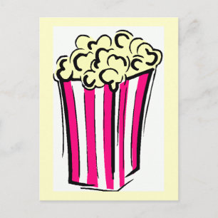 Popcorn Box Postcard