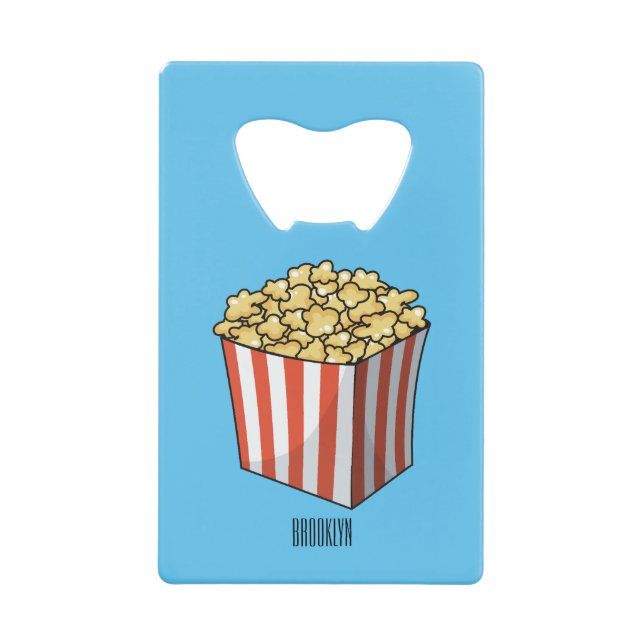 Popcorn cartoon illustration  (Front)