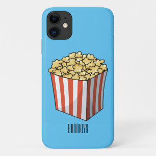 Popcorn cartoon illustration  Case-Mate iPhone case