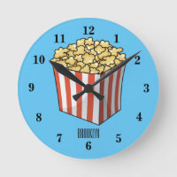Popcorn cartoon illustration 