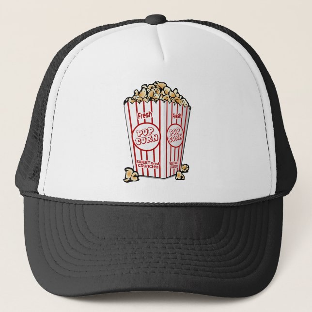 popcorn cinema trucker hat (Front)