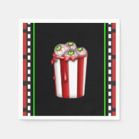 Popcorn Eyeball Halloween Fright Night Party Favou