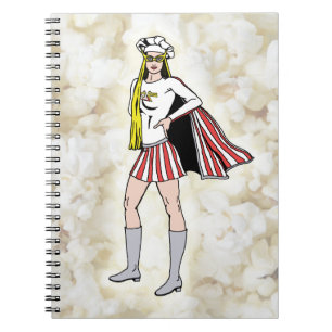Popcorn Girl Notebook