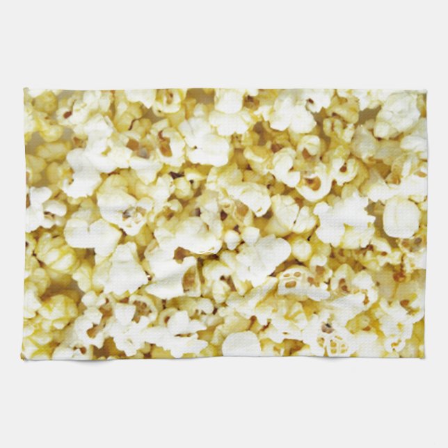 Popcorn Madness Tea Towel (Horizontal)