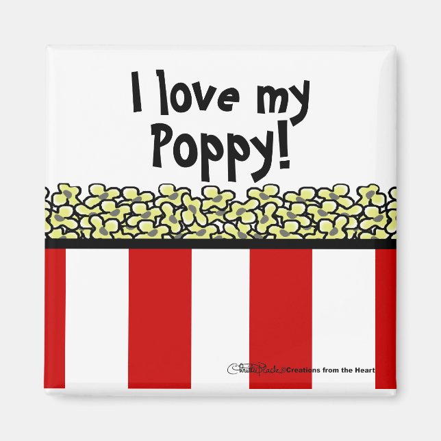 Popcorn Magnet (Front)