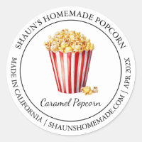 Popcorn Modern label