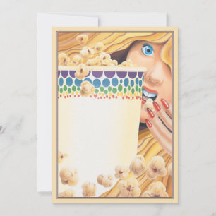 Popcorn © note card