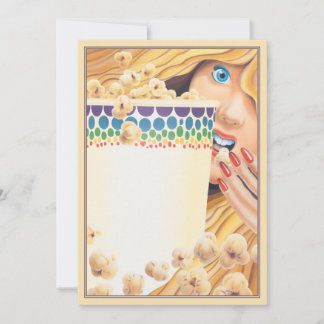 Popcorn © note card