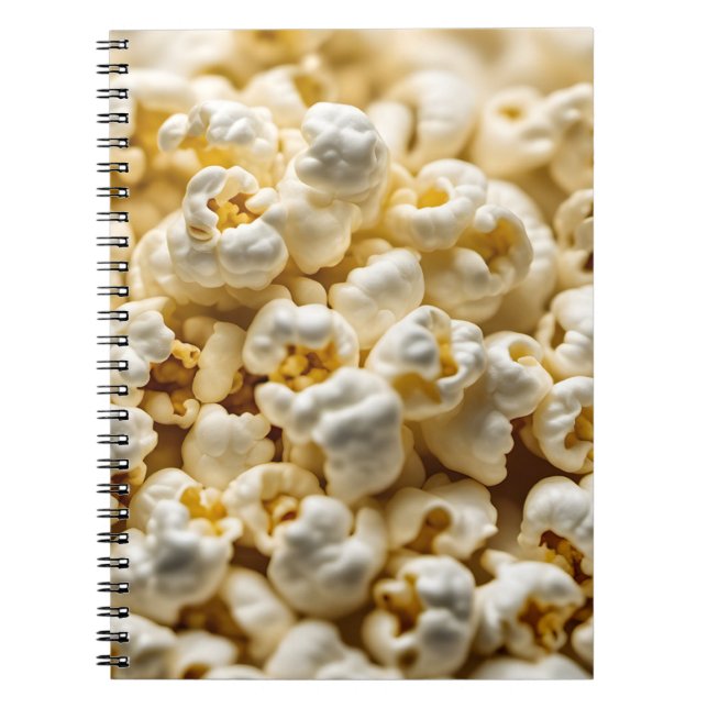 Popcorn pattern notebook (Front)