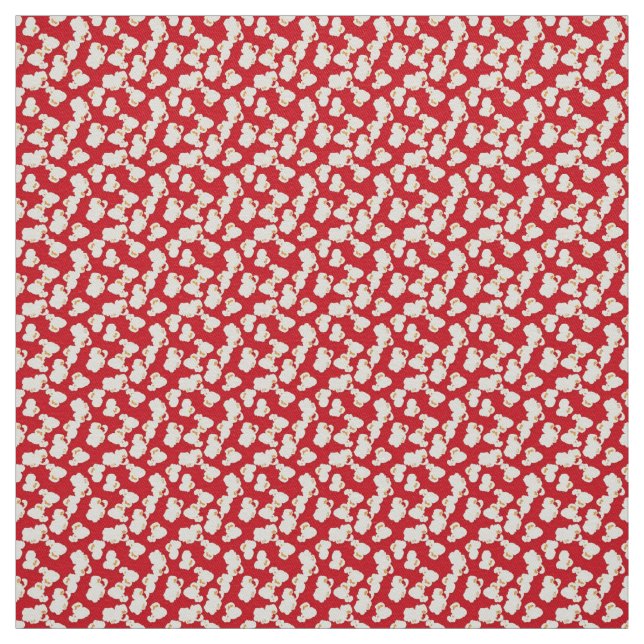 Popcorn pattern theatre cotton twill fabric (Swatch)