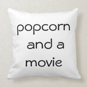 'Popcorn' Polyester Throw Pillow