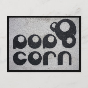 popcorn postcard