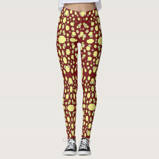 Popcorn Print by KRO Leggings