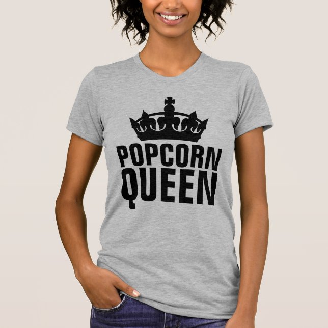 POPCORN QUEEN T-SHIRTS (Front)