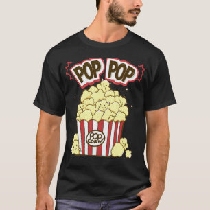 Popcorn Snack Movies T-Shirt
