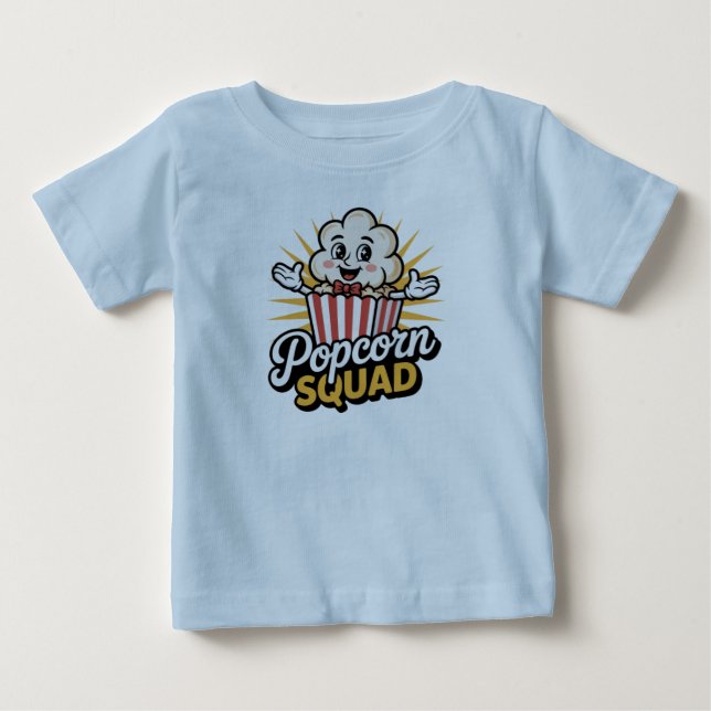 Popcorn Squad Baby T-Shirt (Front)