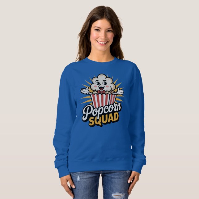 Popcorn Squad Sweatshirt (Front Full)