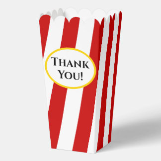 Popcorn styled favour box