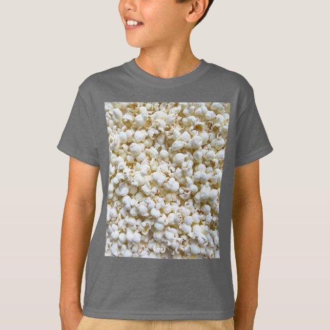 Popcorn Texture Photography T-Shirt (Front)