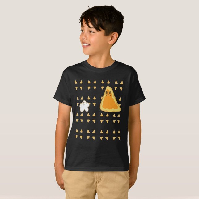 Popcorn Vs Nacho T-Shirt (Front Full)