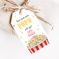 Popcorn Welcome Back to School Favour Tags
