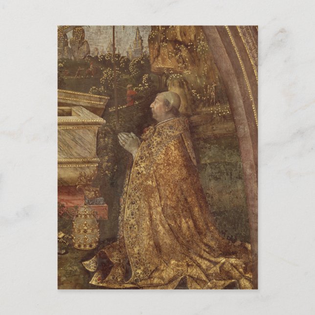 Pope Alexander VI, 1492 Postcard (Front)