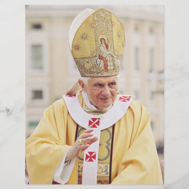 Pope Benedict XVI Flyer (Front)