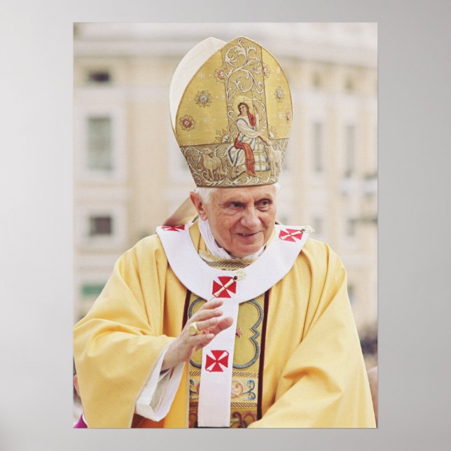Pope Benedict XVI Poster (Front)