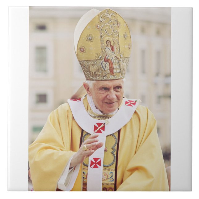 Pope Benedict XVI The Teacher of Truth Tile (Front)