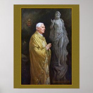 Pope Benedict XVII Official Vatican Portrait Poster