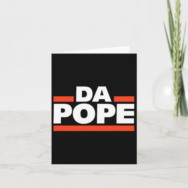 Pope Bob1  Card (Front)
